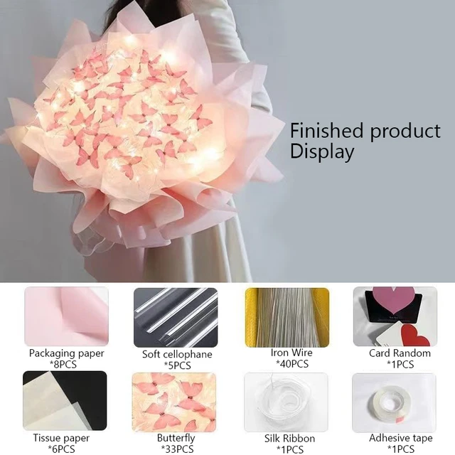 GlowFlutter DIY Butterfly Bouquet