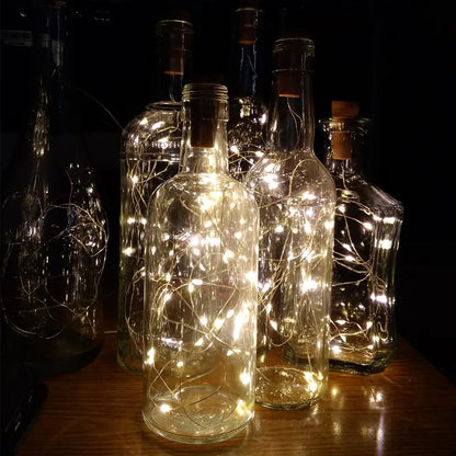 Sparkling Spirits LED Wine Bottle Lights (6 pcs)