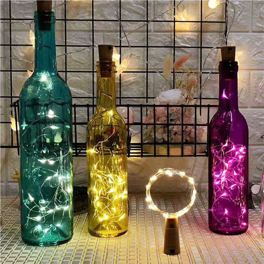 Sparkling Spirits LED Wine Bottle Lights (6 pcs)