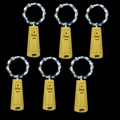 Sparkling Spirits LED Wine Bottle Lights (6 pcs)