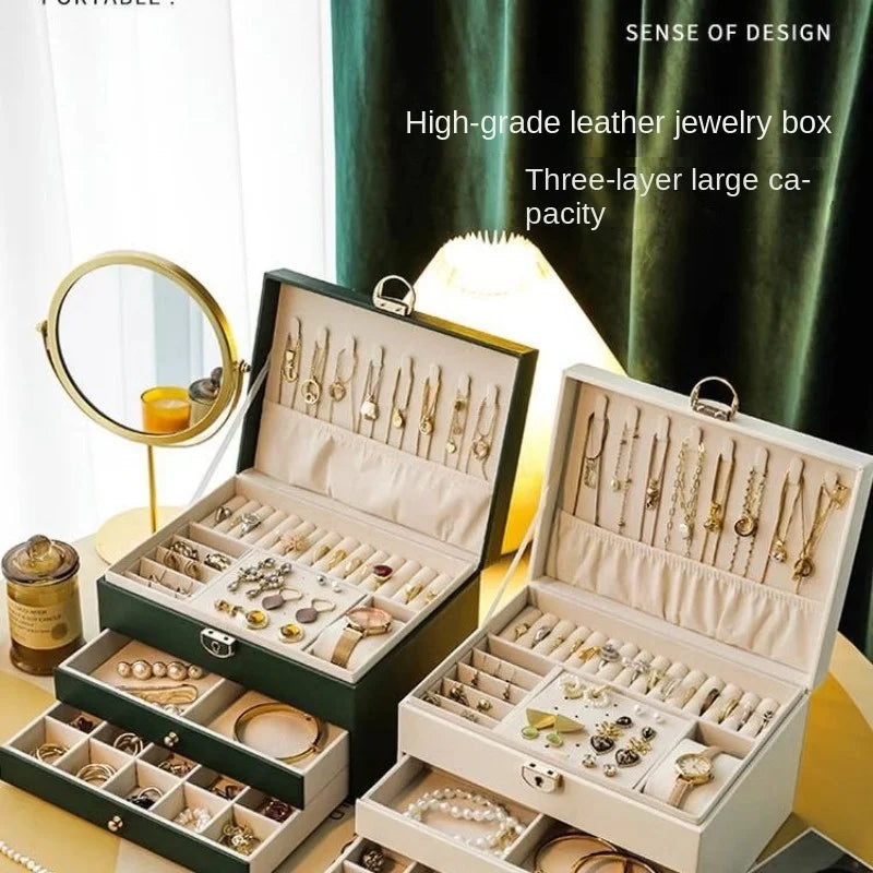 LuxeLock Jewelry Organizer