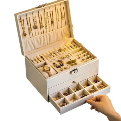 LuxeLock Jewelry Organizer