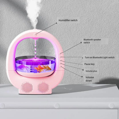 HarmonyFlow 4-in-1 Anti-Gravity Air Humidifier